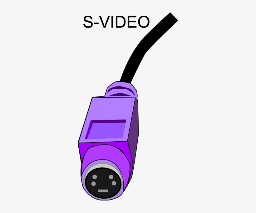 S-video Cable Clipart Png - S Video Png, transparent png