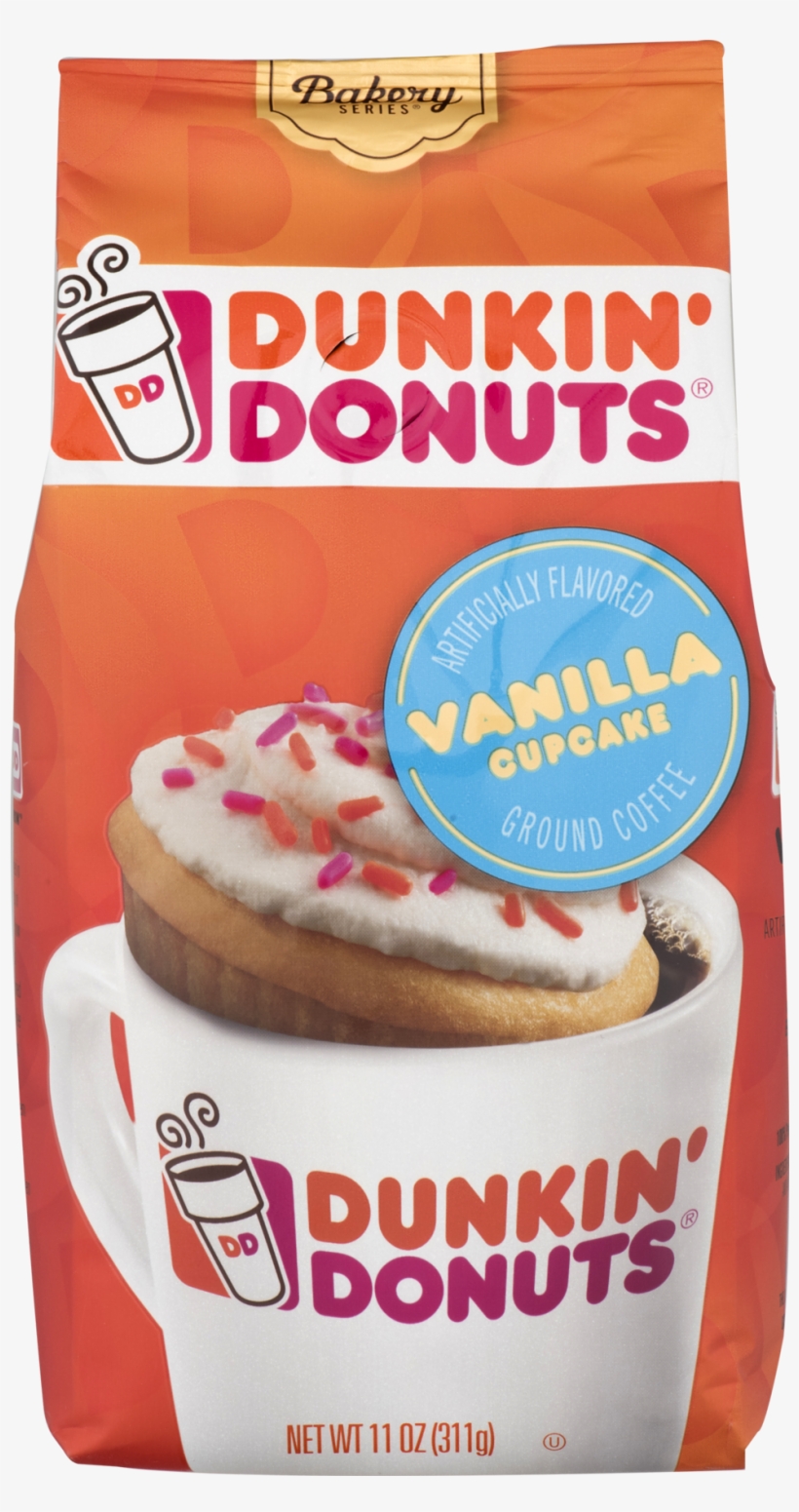 Dunkin' Donuts Bakery Series, Vanilla Cupcake Flavored, - Dunkin Donuts Original Blend, transparent png