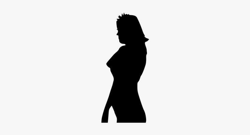 Women Silhouette Profile - Charlie Chaplin, transparent png