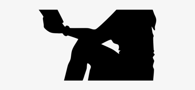 Read A Book A Week - Person Sitting Reading Silhouette, transparent png