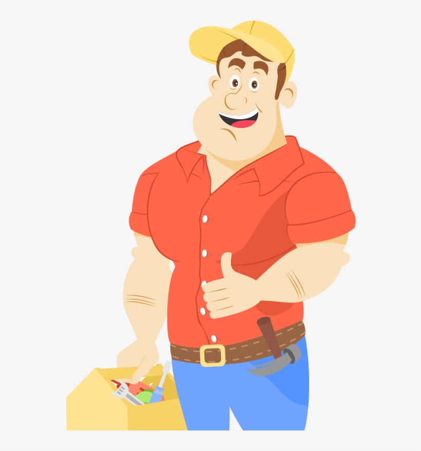 Handyman Services - Cartoon, transparent png
