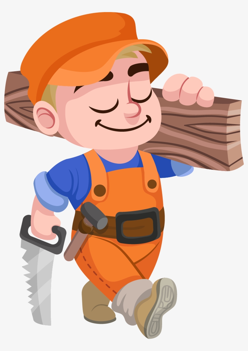 Free To Use Public Domain Carpenter Clip Art Clipart - Carpenter Clipart, transparent png