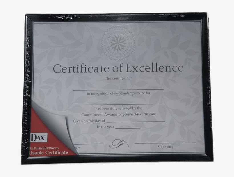 Black Frame - Diploma, transparent png
