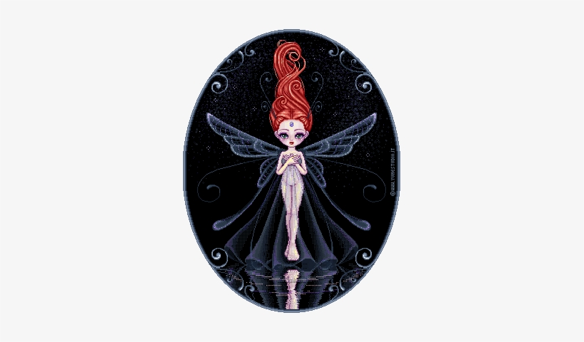 Butterfly In A Starry Night By Angychan - Fairy, transparent png