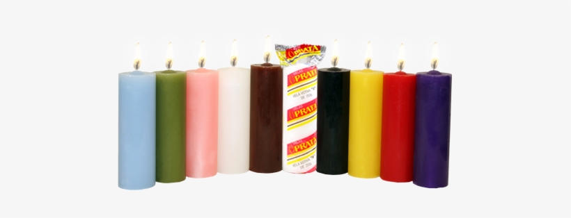 Velas Prata Coloridas - Velas Prata, transparent png