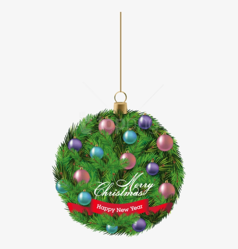 Hanging Christmas Ornaments Png Download - Christmas Day, transparent png