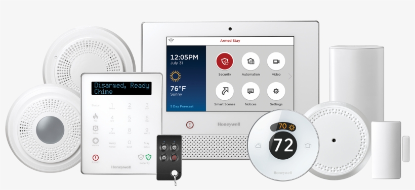 Searching For A Home Security System - Honeywell Lyric 2 Wi-fi Smart Thermostat Homekit-enabled, transparent png
