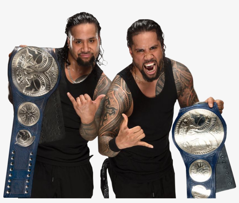 The Usos - Usos Smackdown Tag Team Champions Png, transparent png