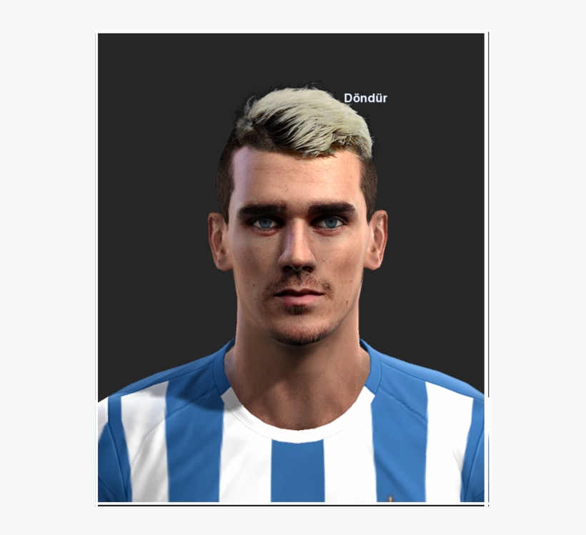 Antoine Griezmann Face Pack Pes 2013 By Ilhan - Griezmann Face Pes 2013, transparent png