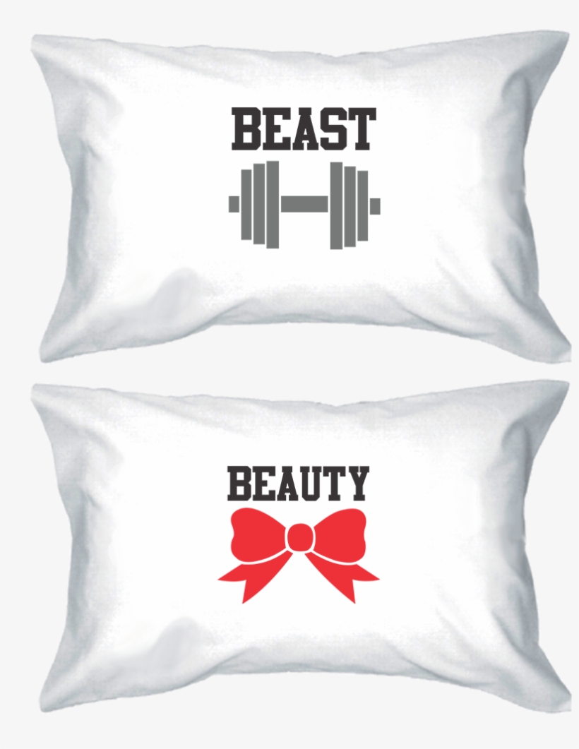 Beauty Beast Pillow Cases - Beauty And Beast 300-thread-count Standard Size 21, transparent png