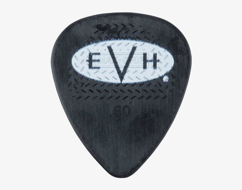 Evh Signature Series Picks (6 Pack) 0.60 Mm Black/white, transparent png