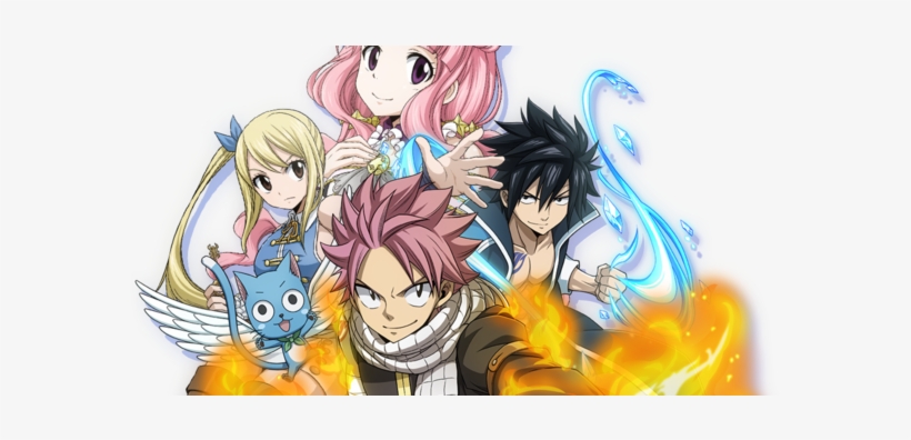 Fairy Tail Anime Gets Action Rpg App This Fall - Fairy Tail, transparent png