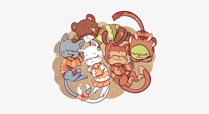°☆*°☆*°ꍈﾟꍈ｡°☆* Some Christmas-y Cats ﾉ °☆*°*ꍈﾟꍈ｡°☆*°☆*° - Fairy Tail Lector Png, transparent png