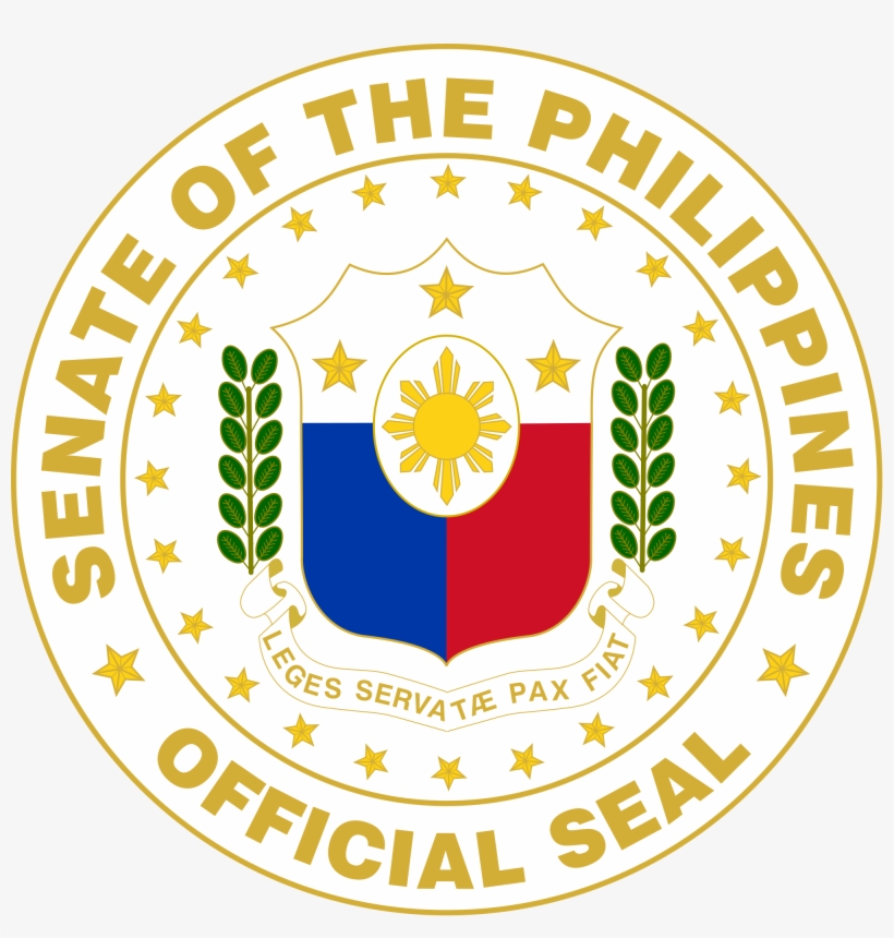 Seal Of The Philippine Senate - Mental Health Bill Philippines, transparent png