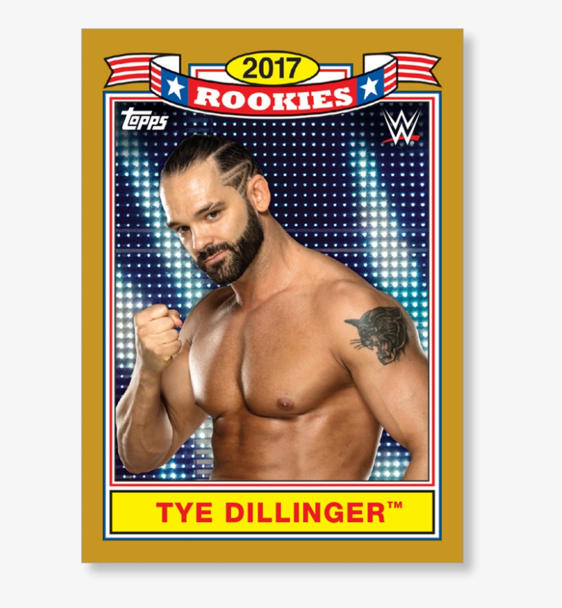 2018 Topps Wwe Heritage Tye Dillinger - Wwe, transparent png