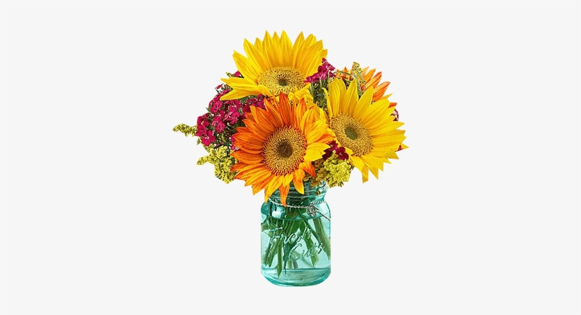 Pretty Images Of Shades Of Purple Free Shipping With - Blue Mason Jar Bouquets, transparent png