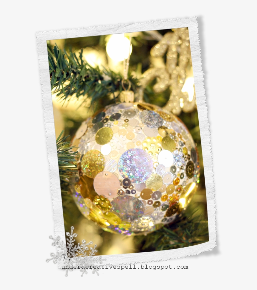 Silver Pinecone Ornament Using Creative Photo Corners - Christmas Ornament, transparent png