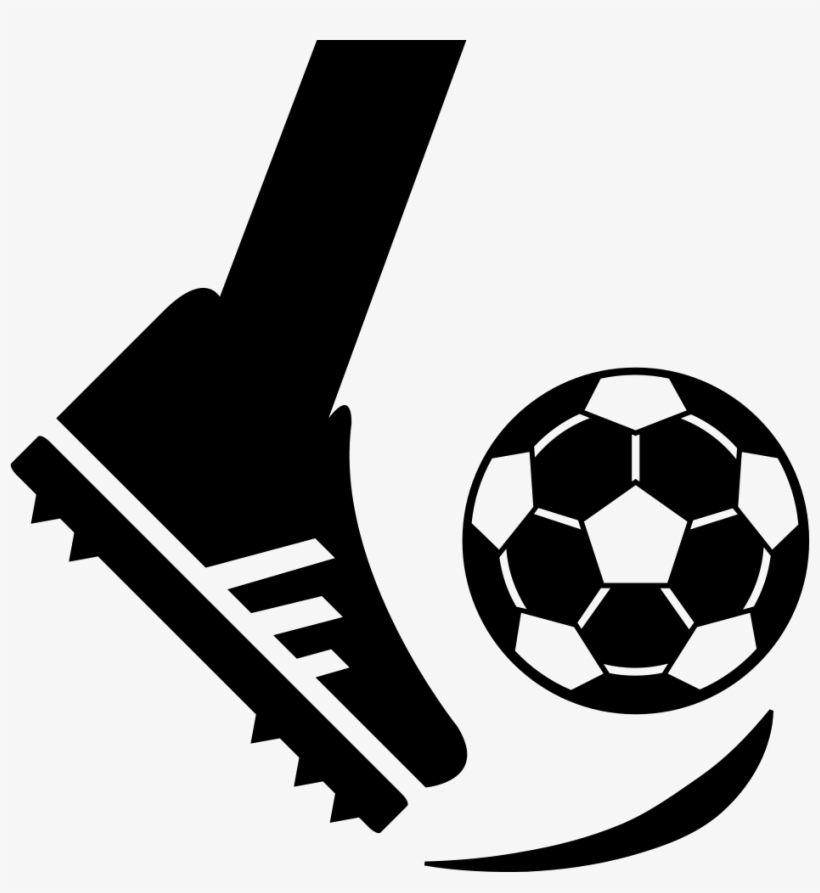 Kicking A Footbal Ball Comments - Icon Football, transparent png