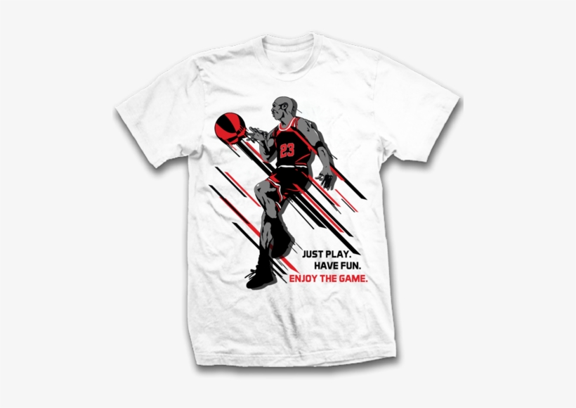Michael Jordan T Shirts - Png Michael Jordan Shirt, transparent png