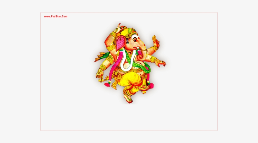 Ganesh Photo Righ Hand Lool - Photograph, transparent png