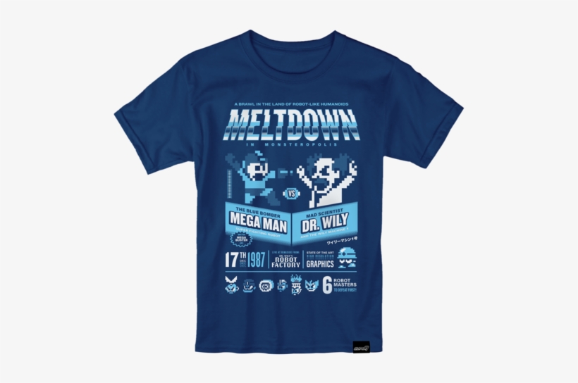 Mega Man T-shirt - Shirt, transparent png