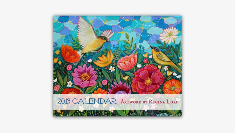 2019 Wall Calendar - Calendar, transparent png