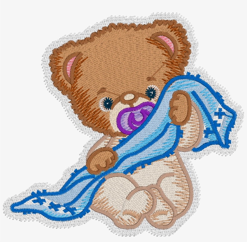 Teddy Bear Embroidery Design With Embrilliance Enthusiast's - Convert It, Mac, transparent png