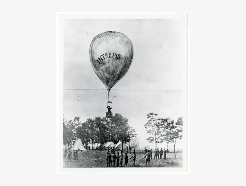 Image Of Thaddeus Lowe's Balloon Test Of The “intrepid” - Tools Did Spies Use In The Civil War, transparent png