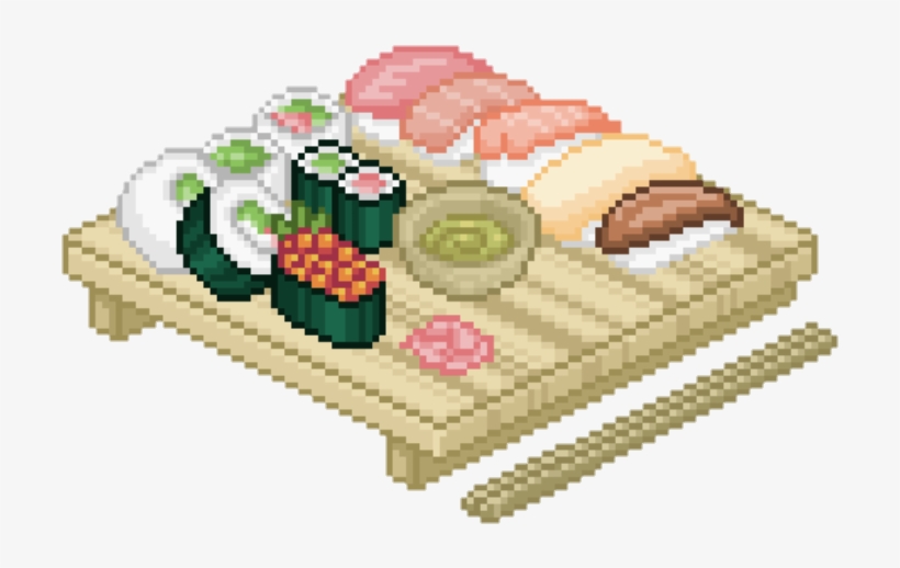 Report Abuse - Transparent Pixel Sushi, transparent png