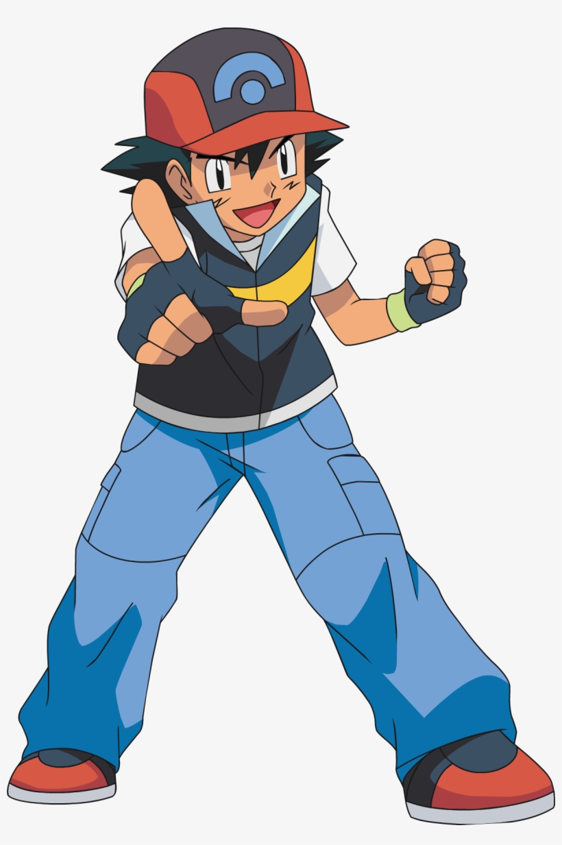 Pokemon Ash Png Image Mart - Ash Ketchum Gen 4, transparent png