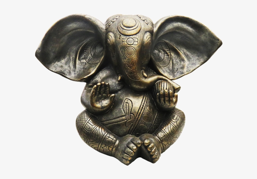 Ganesha, Metal Figure, Bronze - Ganesha, transparent png