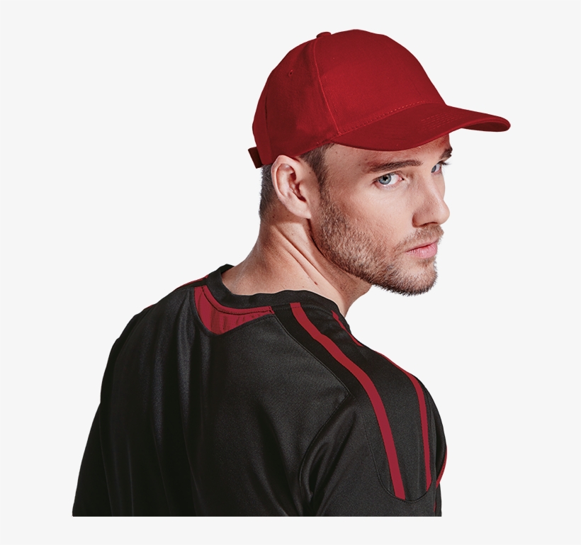 6 Panel Brushed Cotton Cap Hw003 - Cotton, transparent png