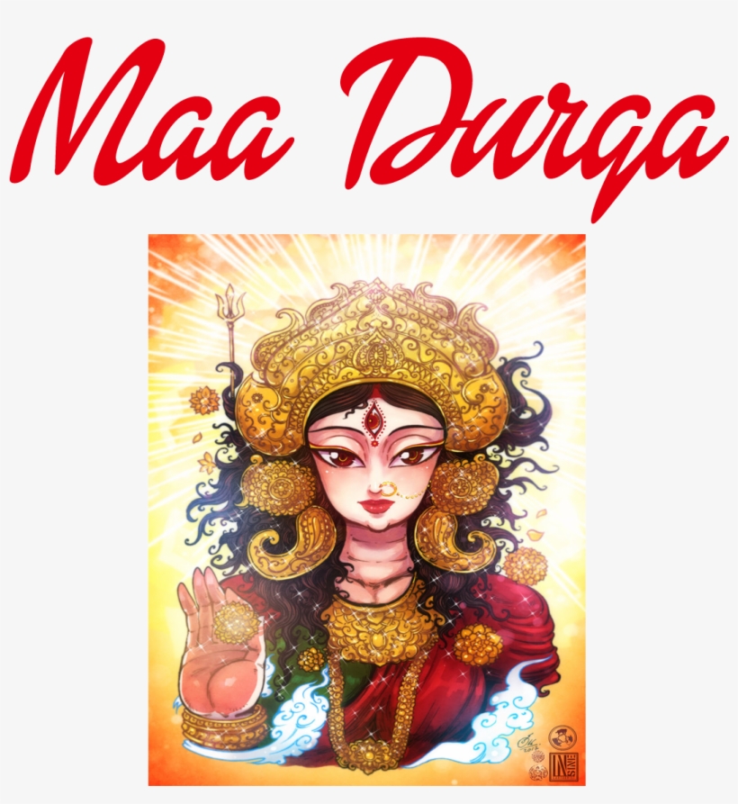 Maa - Durga, transparent png