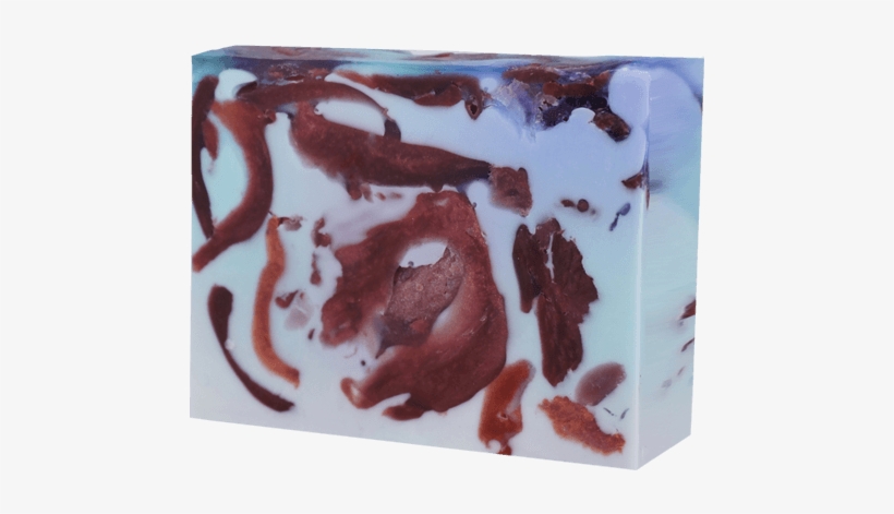 Black Raspberry Vanilla Glycerin Soap Bar - Chocolate, transparent png