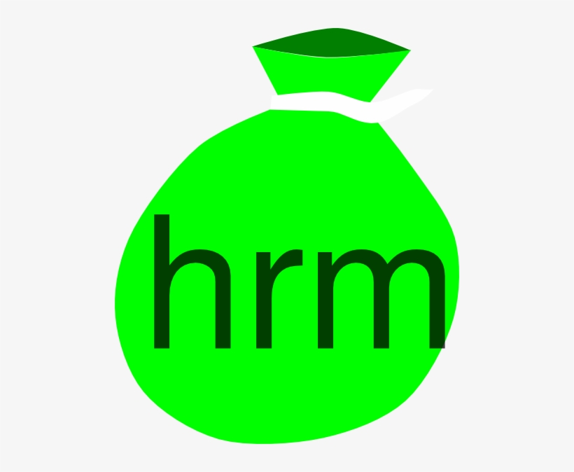 Moneybag Green, transparent png