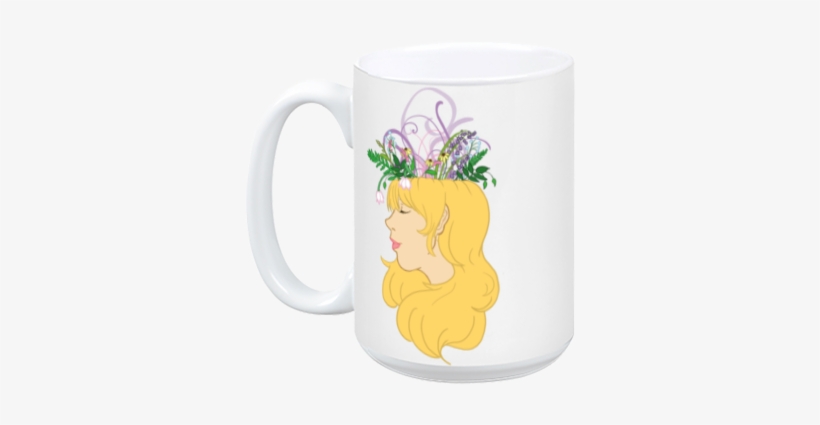Flower Crown Mug - Mug, transparent png
