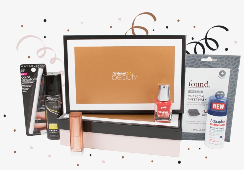 Walmart Beauty Box Winter 2017-2018 Box Full Spoilers - Walmart Beauty Trendsetter Box Winter 2017, transparent png