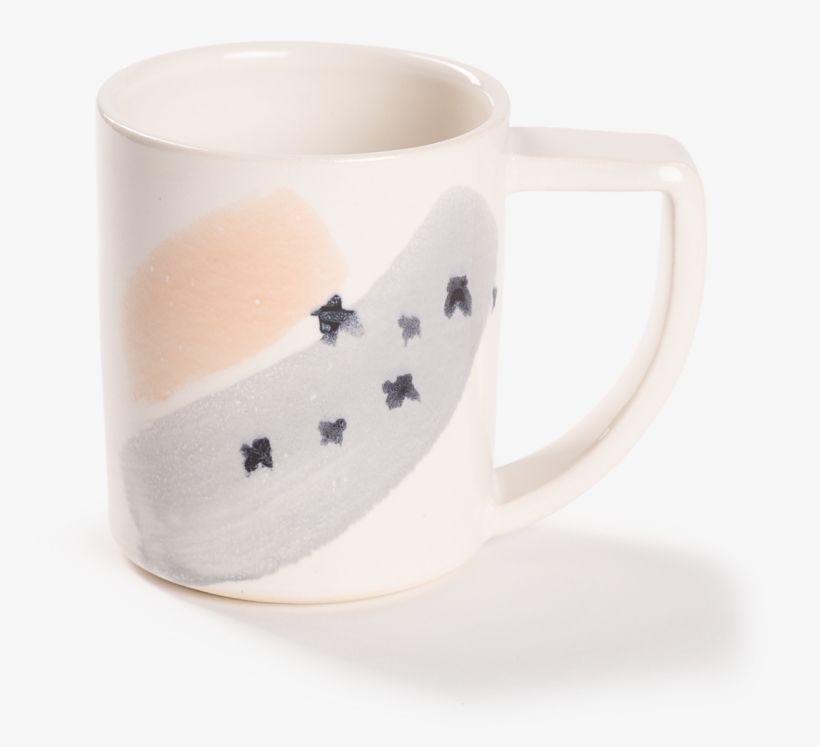 Brush Strokes Mug - Brush Strokes Mug Multi-color, transparent png