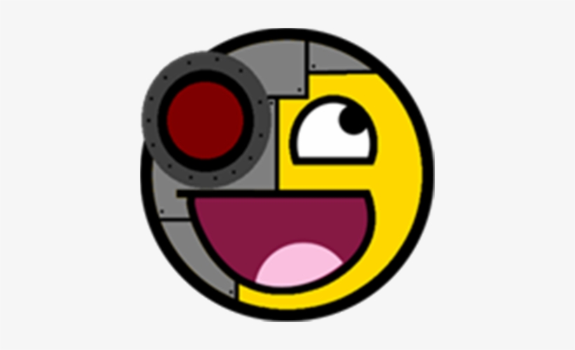 Cyborg Clipart Eye - Awesome Face Png, transparent png