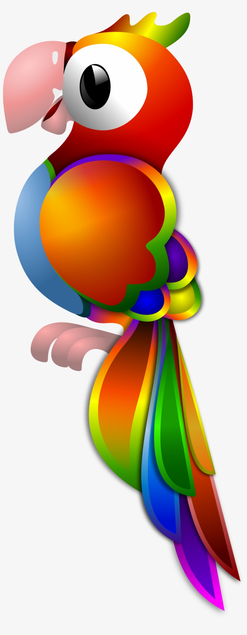 Cute Parrot Clip Art, transparent png