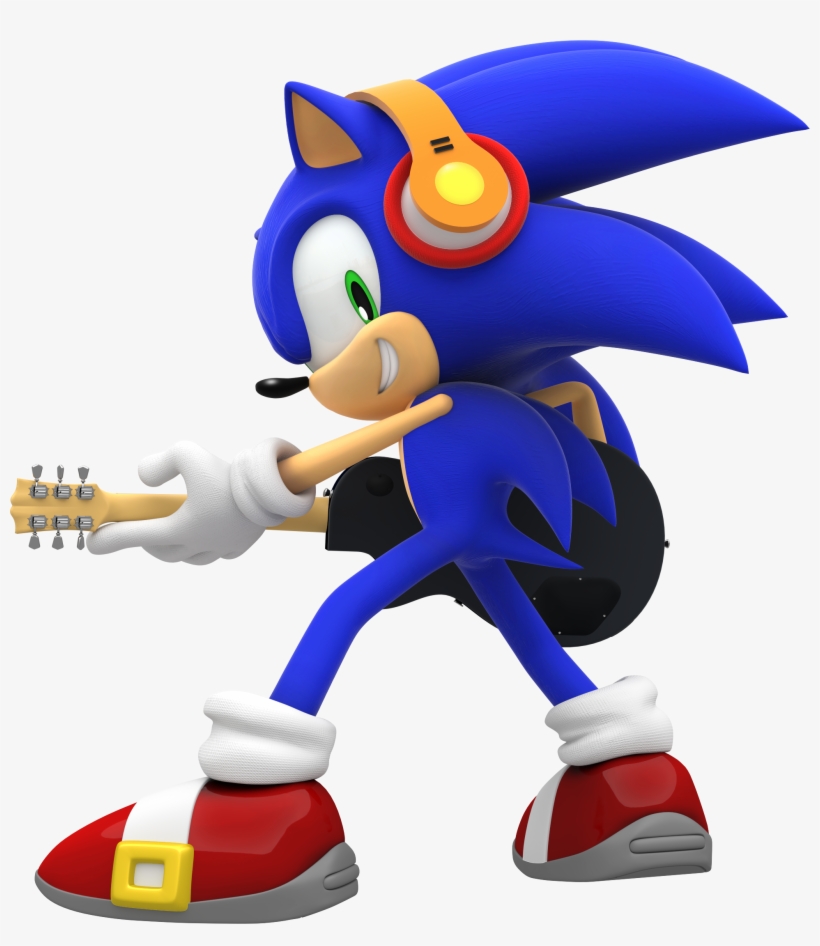 View Samegoogleiqdbsaucenao Passion And Pride , - Sonic With A Guitar, transparent png