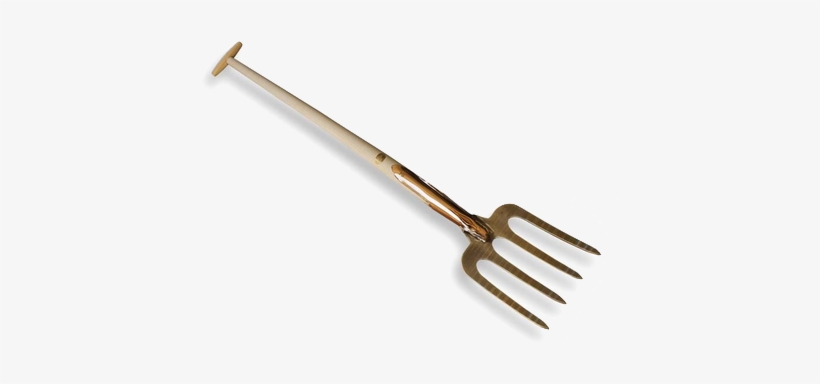 Lighter In Weight Than A Four Tine Fork, A Three Tine - Digging Fork, transparent png