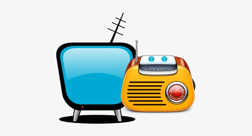 Usage - Tv And Radio Png, transparent png