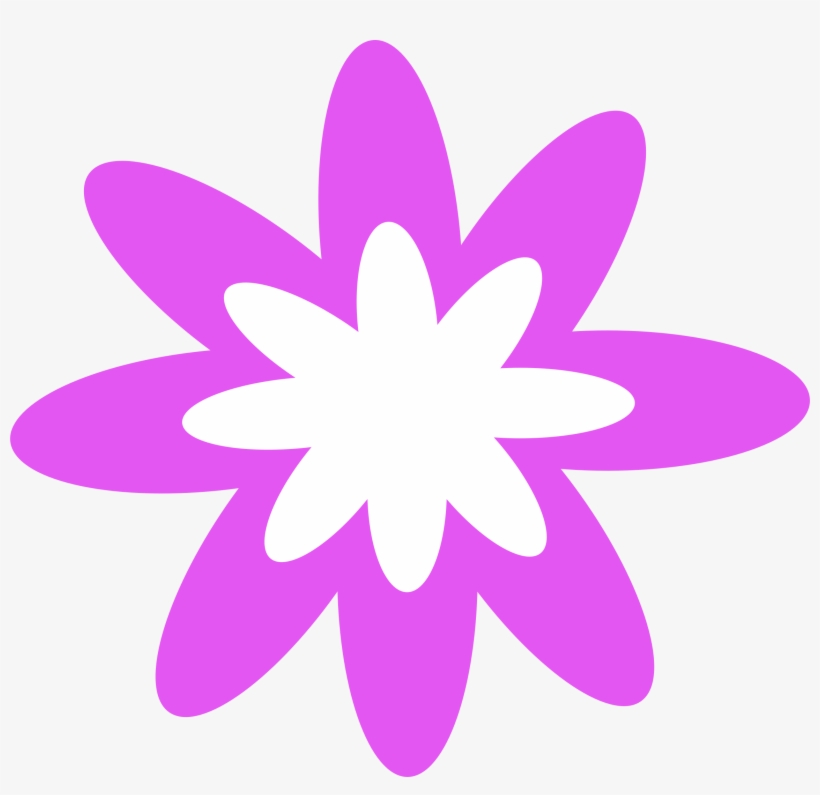 This Free Icons Png Design Of Purple Burst Flower, transparent png
