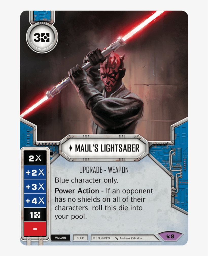Destiny Singles - Star Wars Destiny Maul's Lightsaber, transparent png