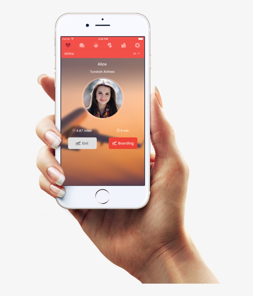 Crewme App Our Mobile App Will Revolutionize Airline - Mock Up Iphone Png, transparent png