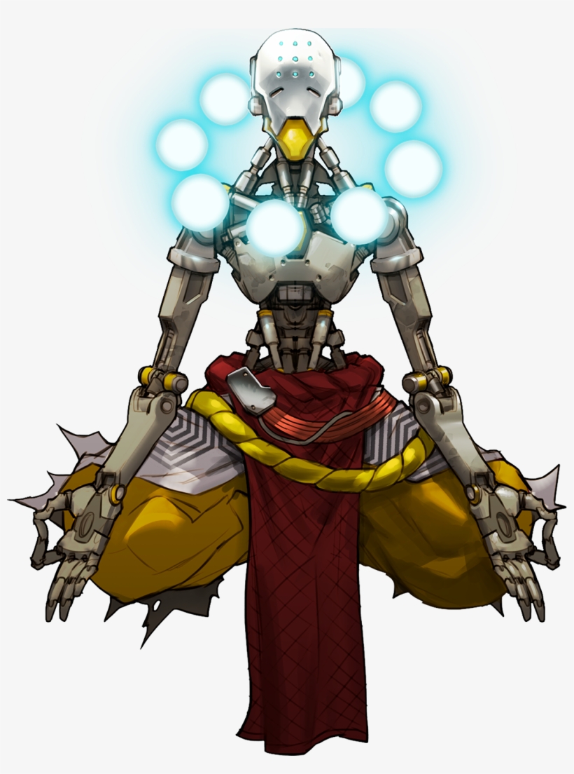 Overwatch Zenyatta, transparent png