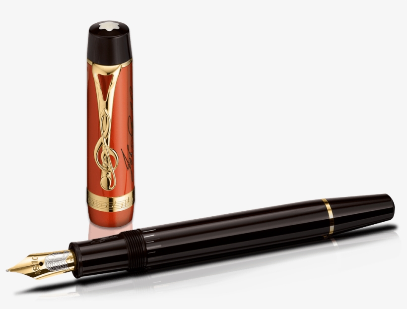 Johann Sebastian Bach Donation - Mont Blanc Music Pen, transparent png