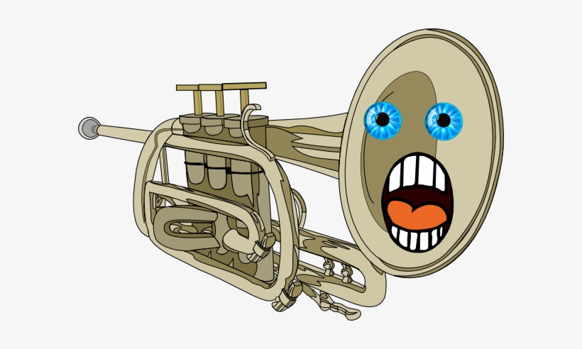 Surprised Trumpet Svg Clip Arts 600 X 412 Px, transparent png