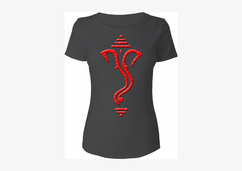 Artistic Lord Ganesh Face Design Printed Cotton - Ganesh Utsav T Shirt, transparent png
